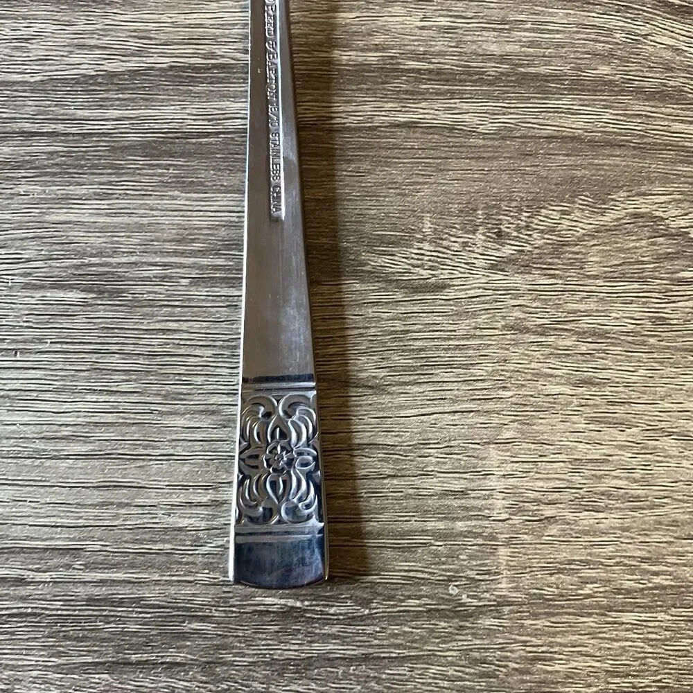 Reed & Barton HARVEST BOUQUET Stainless 18/10 Silverware Soup Spoon Replacement